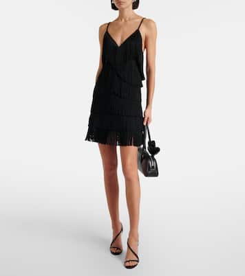 Fringed minidress | Norma Kamali