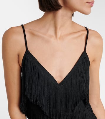 Fringed minidress | Norma Kamali