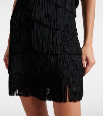 Fringed minidress | Norma Kamali
