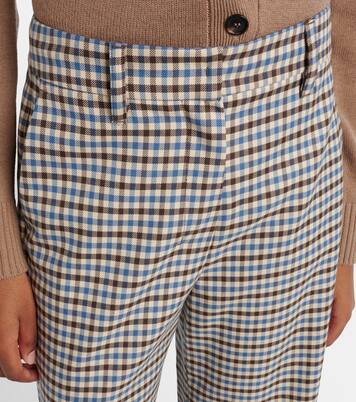 Michelle wool and cotton wide-leg pants | 'S Max Mara