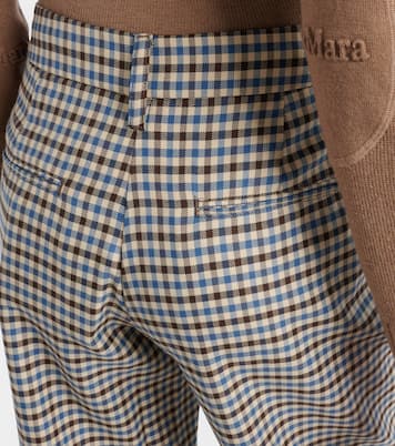 Michelle wool and cotton wide-leg pants | 'S Max Mara