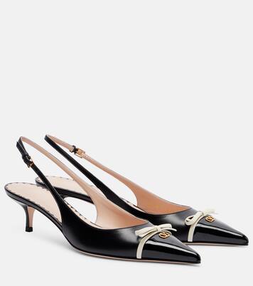 Bepointy leather slingback pumps | Valentino Garavani