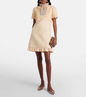 Rockstud metallic leather ballet flats | Valentino Garavani