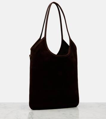 Ivy logo suede shoulder bag | Miu Miu