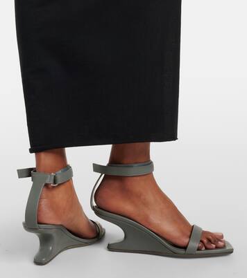 Sandalias Cantilever de piel | Rick Owens