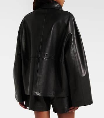 Chaqueta Park de piel | Nour Hammour