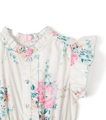 Delphine floral cotton dress | C'era Una Volta