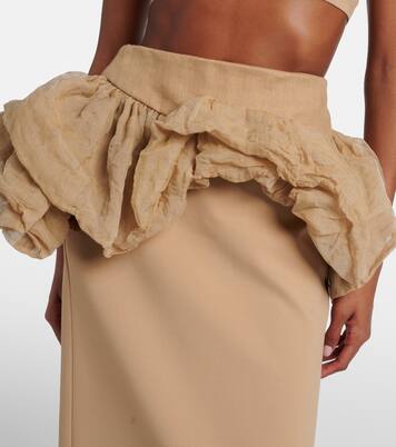 Baccano peplum pencil skirt | Max Mara
