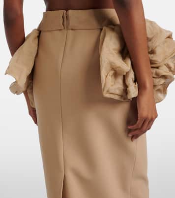 Baccano peplum pencil skirt | Max Mara