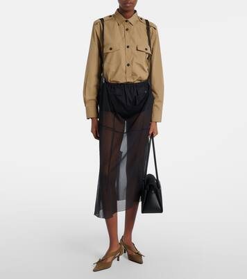 Pumps aus Canvas | Prada