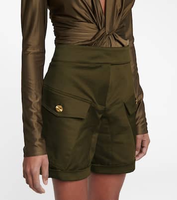 Shorts aus Baumwoll-Twill | Alexandre Vauthier