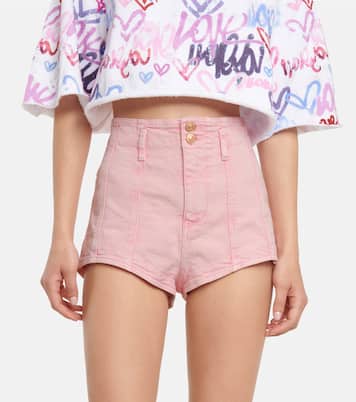 Deverson high-rise denim shorts | Isabel Marant