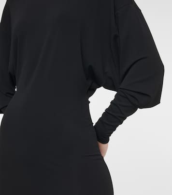 Turtleneck stretch-jersey midi dress | Alexandre Vauthier