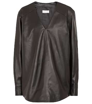 Top en cuir | Dries Van Noten
