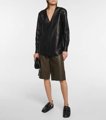 Top en cuir | Dries Van Noten