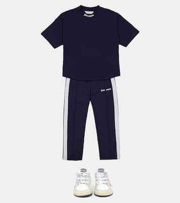 Camiseta de algodón con logo | Palm Angels Kids
