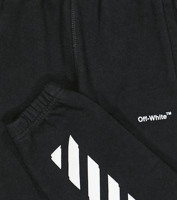Pantalones deportivos de algodón con logo | Off-White Kids