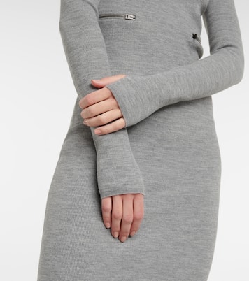 Midikleid aus einem Wollgemisch | Tom Ford