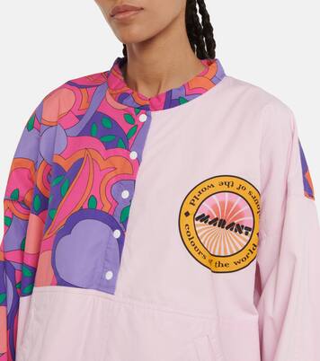 Lizzip patchwork cotton jacket | Isabel Marant