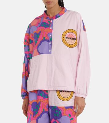 Lizzip patchwork cotton jacket | Isabel Marant