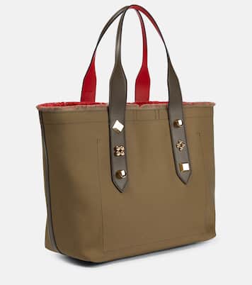 Frangibus Small printed canvas tote | Christian Louboutin