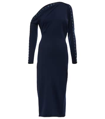 Vestido midi Jeevika de mezcla de lana | Altuzarra