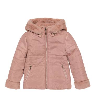 Wattierte Steppjacke mit Faux Fur | Tartine et Chocolat