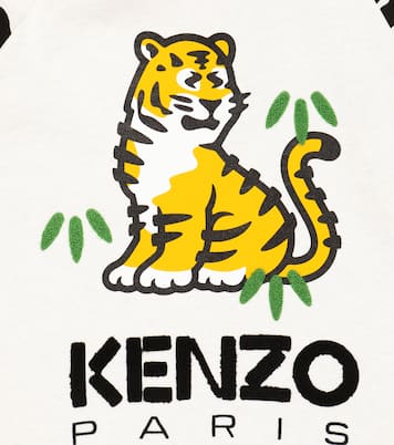 Bedrucktes Pulloverkleid aus Baumwolle | Kenzo Kids