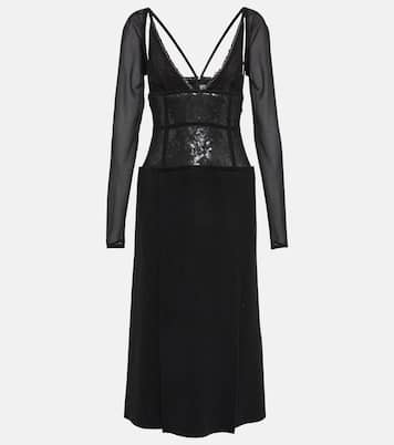 Verziertes Midikleid | Victoria Beckham