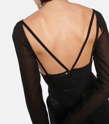 Verziertes Midikleid | Victoria Beckham