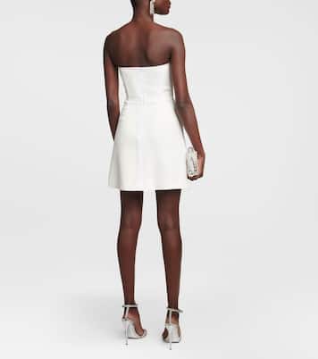 Mesh-trimmed minidress | David Koma