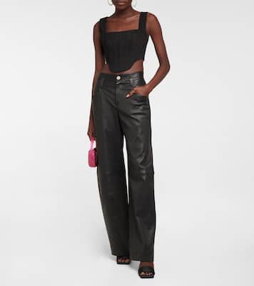 Top raccourci Kai en coton | Staud