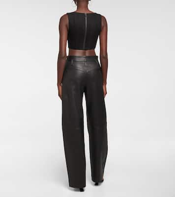 Top raccourci Kai en coton | Staud