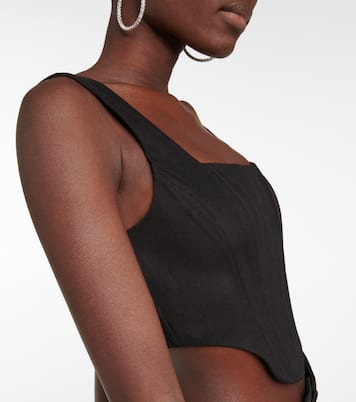 Top raccourci Kai en coton | Staud