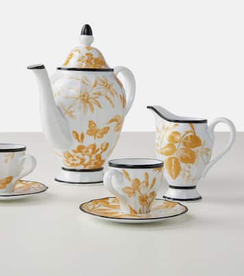 Herbarium set of 2 coffee cups and saucers | Gucci