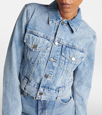 Chaqueta Rizzo en denim con logo | Khaite