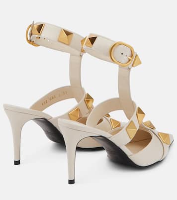 Salones Roman Stud de piel | Valentino Garavani