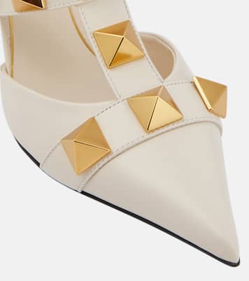 Salones Roman Stud de piel | Valentino Garavani
