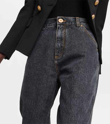 Jean droit à taille haute | Balmain