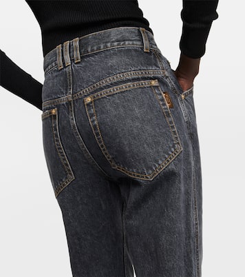 Jean droit à taille haute | Balmain