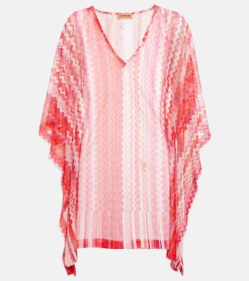 Caftán de punto en zigzag | Missoni Mare