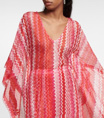 Caftán de punto en zigzag | Missoni Mare