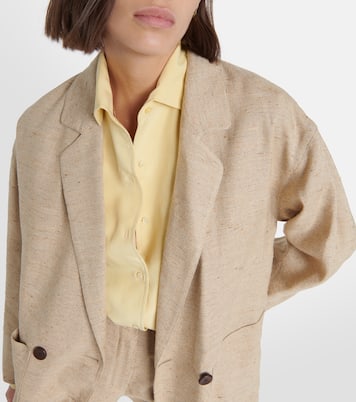 Linen, cashmere, and silk jacket | Loro Piana