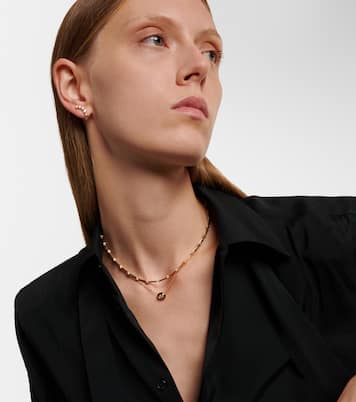 Collier Lenox Reign en or 18 ct et diamant | Melissa Kaye