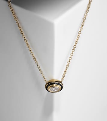 Collier Lenox Reign en or 18 ct et diamant | Melissa Kaye