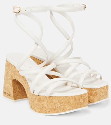 Sandalen Cecelia 95 aus Leder | Jimmy Choo