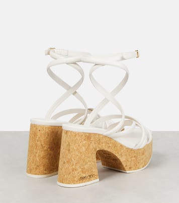 Sandalen Cecelia 95 aus Leder | Jimmy Choo