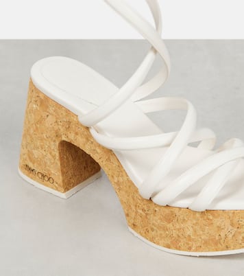 Sandalen Cecelia 95 aus Leder | Jimmy Choo