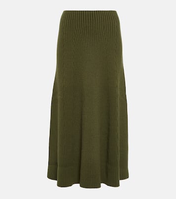 Jupe longue en laine | Chloé