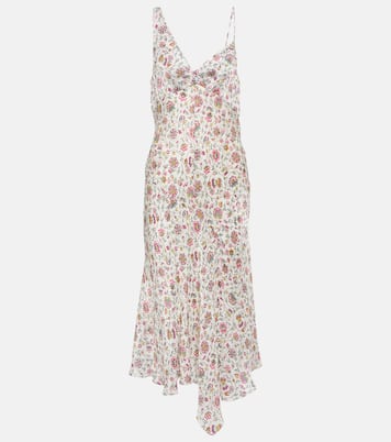 Midikleid Lucia aus Satin | Isabel Marant